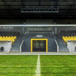Přenosná profesionální hliníková fotbalová brána 7,32 m x 2,44 m – PBM 110