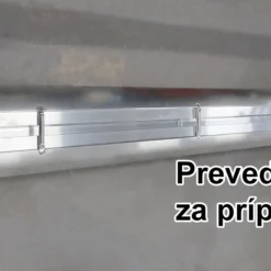 Profesionální hliníková minifotbalová brána 2,4 m x 1,6 m – PBm 80 - Obrázek 7